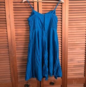 Vibrant Blue Sleeveless Dress